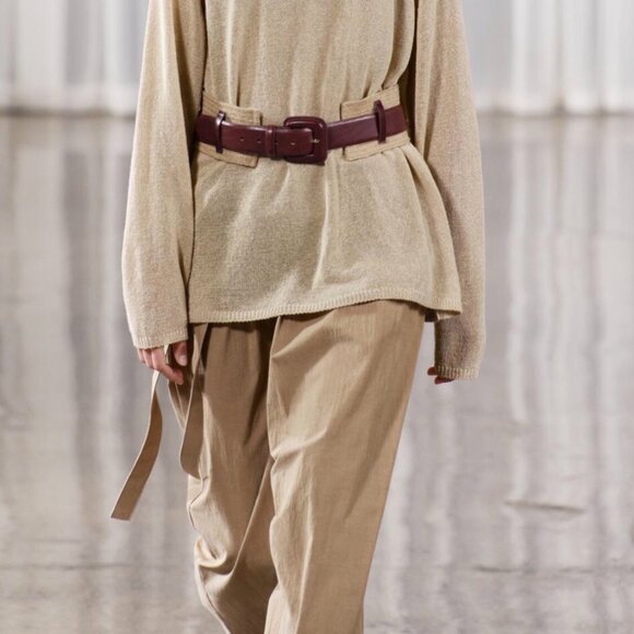 ZARA  Leather Belt(Brown, US 32/EUR 85/UK 32 or US 34/EUR 90/UK 34) - Picture 2 of 12